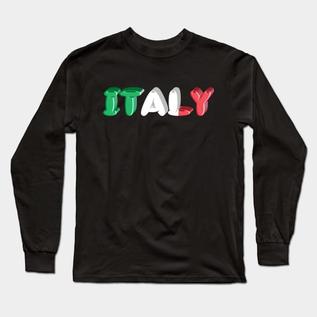 Italy Long Sleeve T-Shirt by MysticTimeline